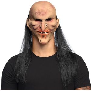 Boland Horrormasker voor volwassenen, latex, masker voor Halloween en carnaval, accessoires voor themafeest