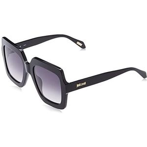 Just Cavalli SJC023 zonnebril voor dames, Glanzend zwart