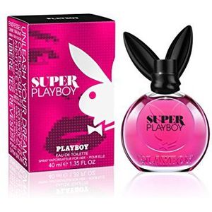 Playboy Super Playboy Eau de Toilette, per stuk verpakt (1 x 40 g)