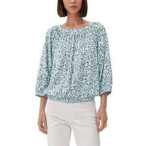 s.Oliver Blouse, lange mouwen, dames, Blauw