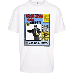 Mister Tee Eazy-E Rap Magazine Heren T-Shirt, Wit, S, Weiss