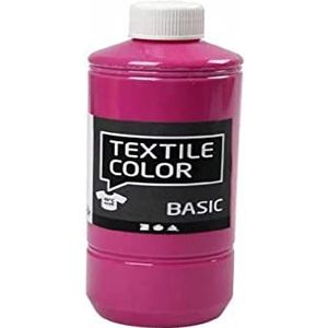 Creativ Company Textielkleur, roze, 500 ml