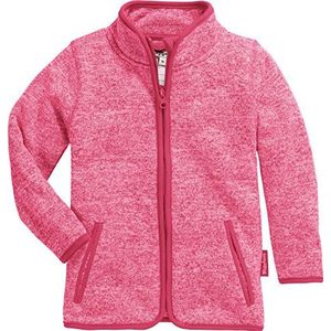 Playshoes Strickfleece-jas voor kinderen, uniseks, 1 stuk, Roze (Pink 18)