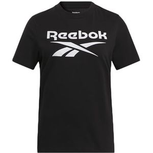 Reebok T-shirt Id Big Logo pour femme, Noir, XXS