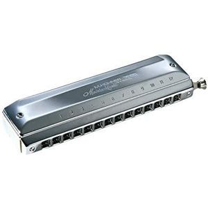 Harmonicas HOHNER MEISTERKLASSE 14 GATEN C DO Chromatische mondharmonica's