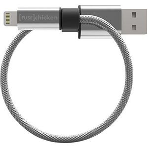 Fuse Chicken Armor Loop USB-stick / Lightning-kabel voor iPhone 5 / 6 / iPad, grijs
