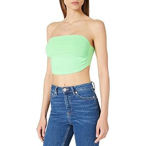 Urban Classics neon bandeau-top dames, neongroen (00161)