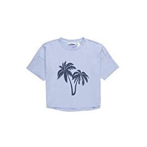 O'NEILL LG Palm T-shirt met korte mouwen voor meisjes, meerkleurig (Pale Iris)