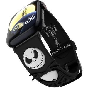 Disney: The Nightmare Before Christmas - Jack Skellington 3D Smartwatch-armband - Officieel gelicentieerd product, compatibel met alle maten en series van Apple Watch (horloge niet inbegrepen)