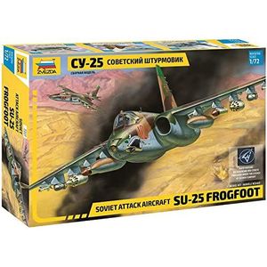 Zvezda - 7227 - Sukhoi Su-25 - modelbouw vliegtuig - 1/72