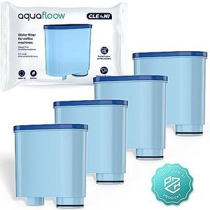 Aquafloow 4 x CLEANI waterfilter voor Saeco en Philips koffiemachines | compatibel met Philips AquaClean CA6903/10 CA6903/22 antikalkfilter, filterpatroon voor Saeco koffiezetapparaat