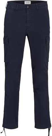 Jack & Jones Jpstace Tucker Cargo AMA Noos marineblauw, 31W / 30L, Navy Blauw, Taille 31 / lengte 30