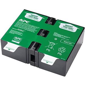 APC APCRBC124 vervangende batterij voor APC omvormer - BR1200GI, BR1200G-FR, BR1500GI, BR1500G-FR