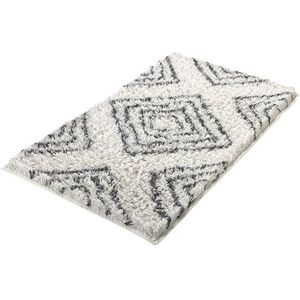 Kleine Wolke Boheemse badmat, natuurlijke kleur, materiaal: 100% katoen, afmetingen: 70 x 120 cm