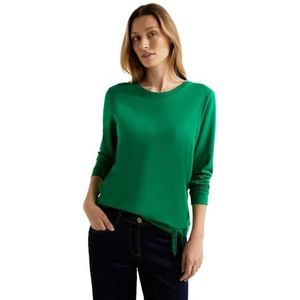 Cecil T-shirt met lange mouwen voor dames, Groen