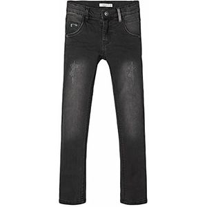 Name It Nittrap Skinny DNM broek NMT Noos babyjeans jongens, grijs (Dark Grey Denim)