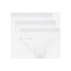 Marc O´Polo Essentials Set van 3 herenslips, Wit.