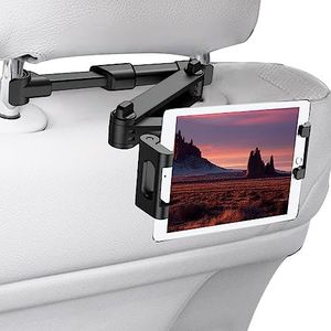 Lifeant Tablethouder voor in de auto, tablethouders, tablethoofdsteunhouder voor auto's, ideaal voor iPads en andere tablets van Samsung Tab, smartphone met 4,5-14 inch