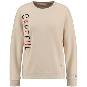 KEYLARGO Observe Round Sweat-shirt pour femme, Stone (1002), XL