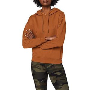 Urban Classics Basic hoodie voor dames, verkrijgbaar in vele kleuren, XS tot 5XL, Karamel