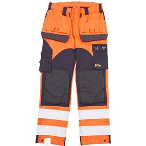 Blakläder Multinorm Inherent werkbroek, oranje/marineblauw