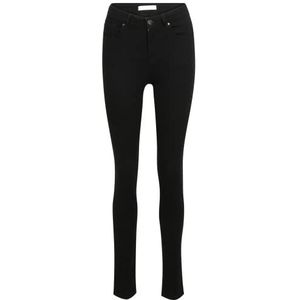 Tamaris Apalit Damesjeans Zwart, 42W/30L, Zwarte jeans