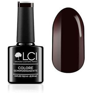 LCI Cosmetics Semi-permanente gel-nagellak, 10 ml, zwart