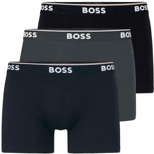 BOSS Boxer Brief 3p Bt Boxershorts voor heren, 3 stuks, Blauw