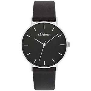 S.Oliver 32022462 analoge kwarts dames horloges zilver Edelstahl horloges, zilver., Horloges