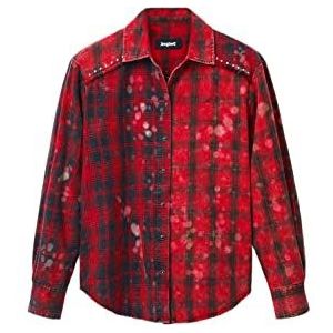 Desigual Shirt met lange mouwen voor dames, Rood X