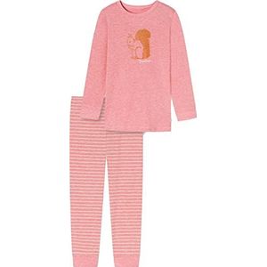 Schiesser Pyjama voor meisjes, lange pyjama, jongens, Roze