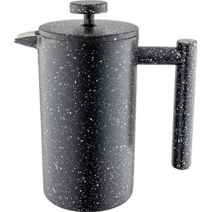 Café Olé CFD-03BG koffiezetapparaat van roestvrij staal, dubbelwandig, graniet, zwart, 3 halve schalen, 350 ml, 350 milliliter