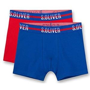 s.Oliver Shorts im Doppelpack boxershorts, blauw (marineblauw 50060), 152 cm (2 stuks) meisjes, Blauw