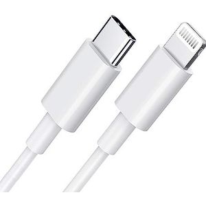 Magnet Oplaadkabel [MFi-gecertificeerd] voor Apple 1 m, iPhone-oplader goedgekeurd voor Apple, USB type-C naar Lightning-kabel voor iPhone 13/12/11/11Pro/11Max/ X/XS/XR/XS Max/8/7, iPad