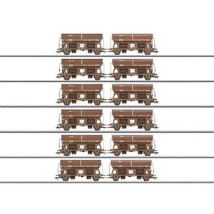 Märklin 046309 Daktrolleyset, draaibaar bruin