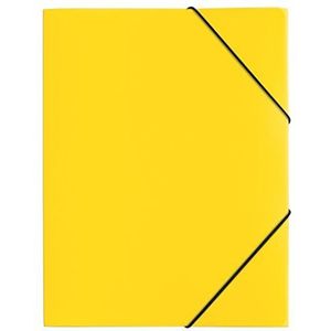 Pagna 21613-04 Lucy Basic elastische map, A4, geel
