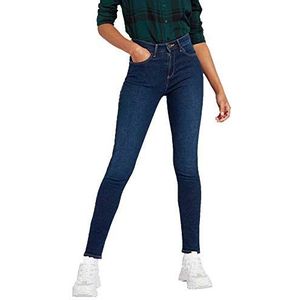 Wrangler High Rise Skinny Jeans voor dames, blauw (Night Blue 78y)
