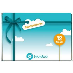 kividoo Cadeaubondoos | Audiospellen, series en films voor kinderen op elk moment op aanvraag | 12 maanden geldig