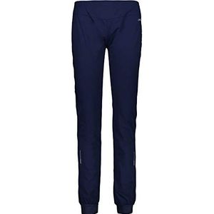 CMP Compressie broek dames, Zwart/Blauw