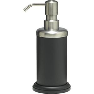 Sealskin Acero zeepdispenser, roestvrij staal, zwart, 10,2 x 17,8 x 9,2 cm