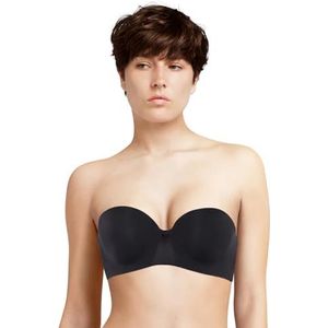 Chantelle - Dames - beha zonder bandjes Essentiall - zeer comfortabel en 100% onzichtbaar, zwart.