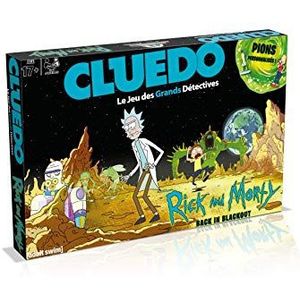 WINNING MOVES - CLUEDO RICK AND MORTY - gezelschapsspel - bordspel - Franse versie