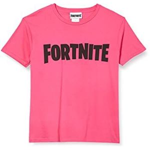 Popgear Fortnite T-shirt voor meisjes, roze, 12-13 jaar, Roze