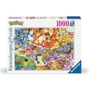 Ravensburger Puzzel 17577 Pokémon Avontuur - Pokémon puzzel 1000 stukjes voor volwassenen en kinderen vanaf 14 jaar