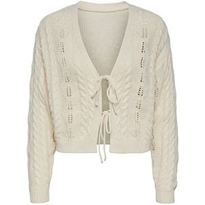 PIECES Cardigan réversible Pcblanca LS pour femme, White Smoke, L