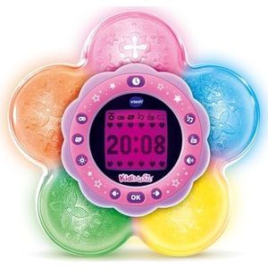 VTech - KidiMagic Galaxy Light Rose, 9-in-1 kinderwekker met lichteffecten, projectie van het noorderlicht op het plafond, luidspreker, spelletjes, cadeau voor kinderen van 6 jaar tot 12 jaar - inhoud