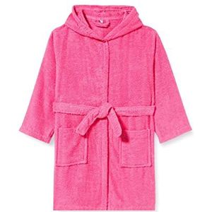 Playshoes Badstof badjas voor kinderen, uniseks, 18, roze