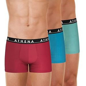 ATHENA Herenondergoed, rood/blauw/lagune, 3XL, rood/blauw/lagune