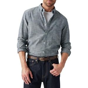 Levi's Authentiek overhemd met knoopsluiting voor heren (1 stuk), Marlon Dark Blue Chambray