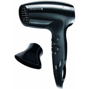 Remington Sèche-cheveux de voyage [Ultra Compact] Compact (1800W, idéal pour les déplacements, Précis, 3 températures/ 2 vitesses, réglage Eco, concentrateur) D5000